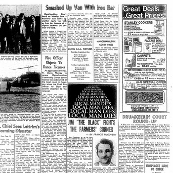 Gláss – Local Man Dies